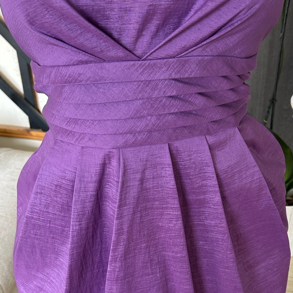 NW Nightway Purple Strapless Party Dress – XL – women’s dress prom, homecoming - Picture 4 of 13